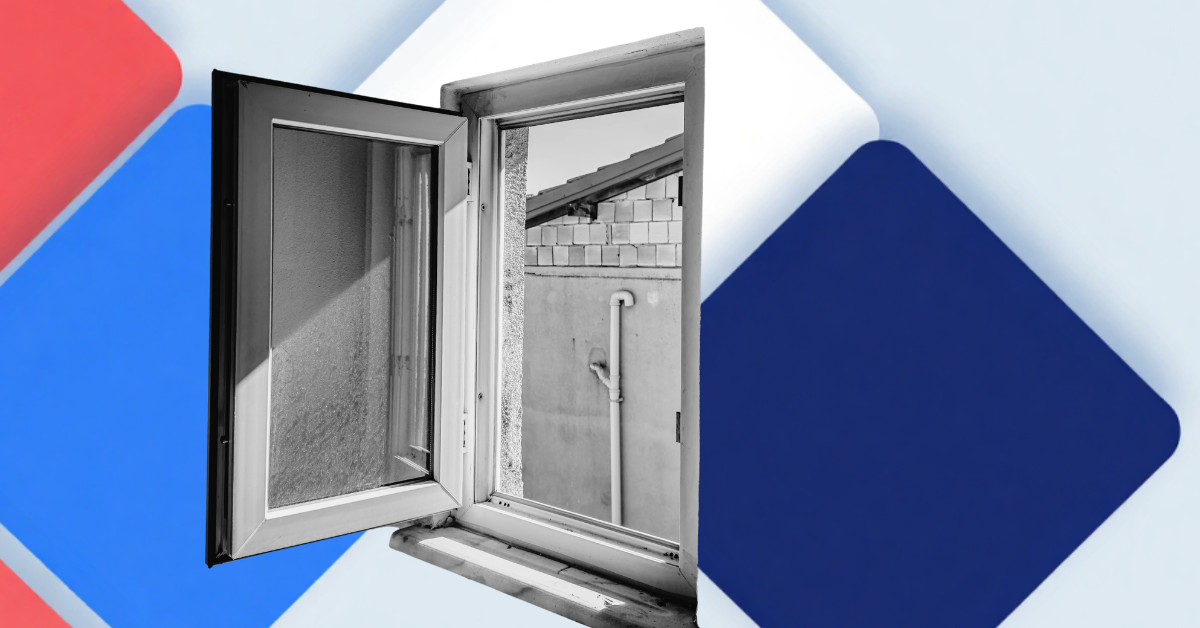 Open window